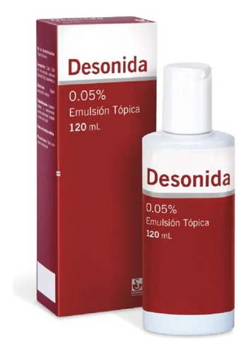 Desonida 0.05% Emulsion 120 Ml - mL a $492