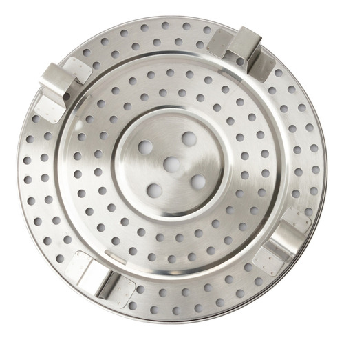 Rejilla Para Olla Vaporera 58.3cm Diametro, Acero Inox 18/10 Color Plateado