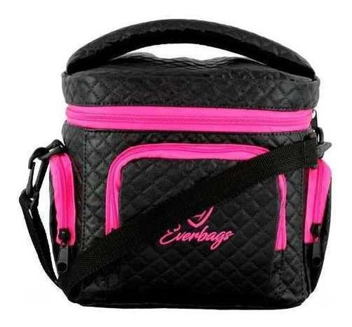 Bolsa Térmica Master Black Rosa Matelassê / Lancheira