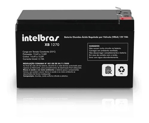 Fonte Alimentação Ininterrupta Fa 1220s + Bateria Intelbras