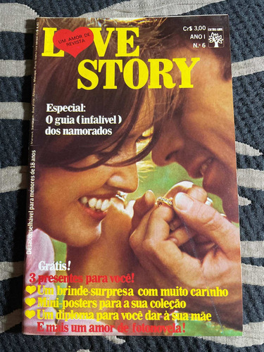 Love Story 6 Denis Franco Dani Robert Redford Clara Nunes (Usado)