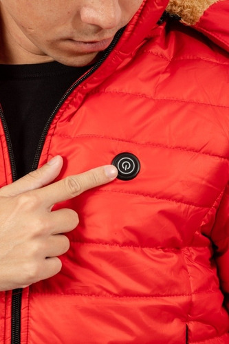 Imagen 8 de 10 de Campera Con Sistema De Calentador Usb