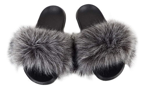 Longji Fur Slides Zapatillas Sandalias Par B08bjmrpzx_290324