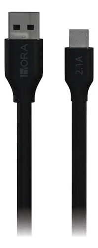 Cable Micro Usb V8 Negro 1hora Cab236 Usb