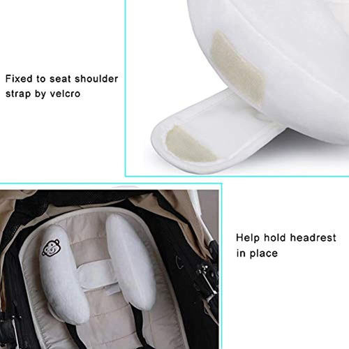 Inchant Ajustable Baby Soft Head Neck Support Niños Viaje As