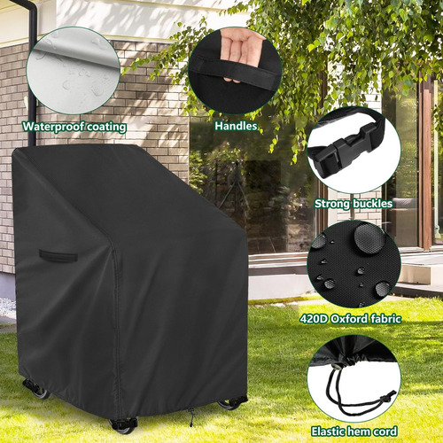 Funda Para Rollator De 4 Ruedas,funda Impermeable Y