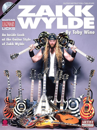 Zakk Wylde - Legendary Licks Guitare +cd (guitar Legendary L