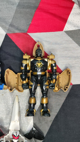Black Thunder Morphin Brachio Muñeco 15 Cm Dino Trueno (Usado)