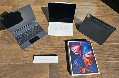 iPad Pro 12.9 5th Gen 256gb + Apple Pencil (2nd) + 3 Fundas (Usado)