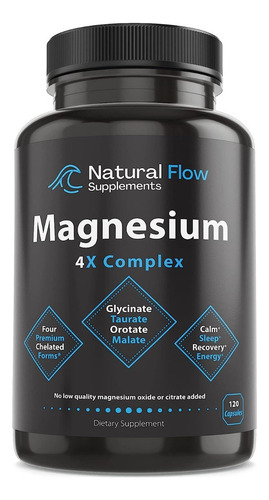 Complejo Magnesio Natural Flow - U - Unidad A $1882