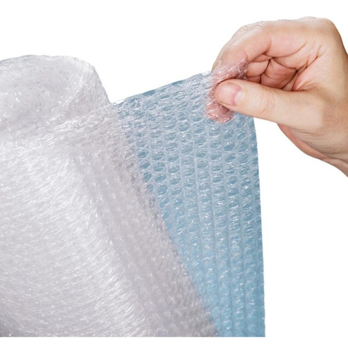 Rollo Plástico Burbujas Polietileno Pluribol 50 Cm X 50 Mts Transparente
