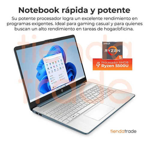 Notebook Ssd Ryzen Computadora Portatil 15.6 Pulgadas Laptop