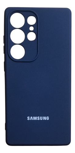 Funda De Silicona Original Para Samsung S25 Ultra Rojo