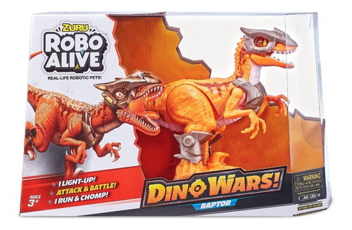 Dinosaurio Velociraptor Robo Alive Movimientos Sonidos