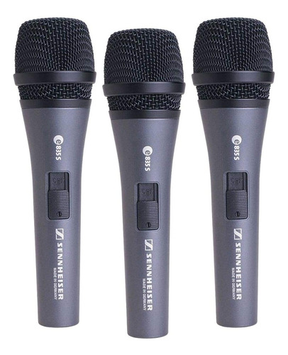 Sennheiser E 835-s Micrófono Vocal En Vivo Con Interruptor D