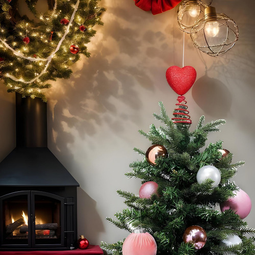 Adorno Para Árbol Con De Corazón Para El Día De San Valentín