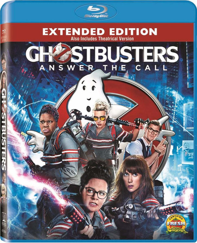 Blu-ray Ghostbusters / Cazafantasmas 2016 Version Extendida