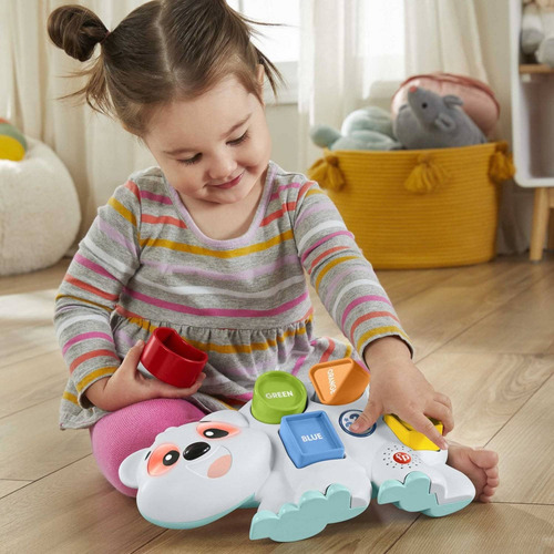 Juguete Oso Polar Fisher Price Color Blanco