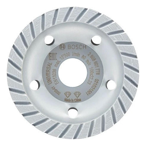 Disco Copa Diamantada 100x22.23mm Expert Universal Turbo