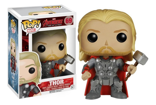 Funko Pop Thor 69 Avengers Age Of Ultron Caja 10/10 Original (Usado)