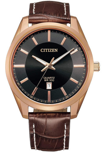 Reloj Citizen Hombre Bi1033-04e Classic Quartz /jordy Color del fondo Negro