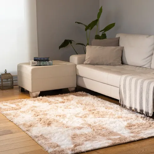 Alfombra 2x1,40 Mts Living Peluda Nórdica Pelo Largo