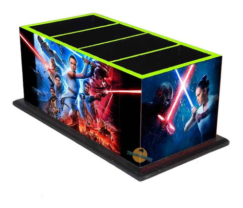 Porta Controle Star Wars + Brinde Porta Treco Gratis 