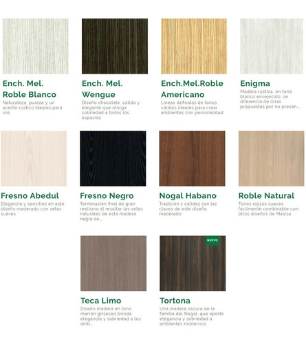 Melamina Mdf Masisa Linea Esencia Materia 18mm Touch