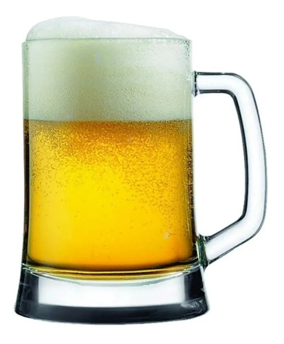 X 6 Vaso Chopp Cerveza 660 Cc Vidrio Templado Pasabahce H