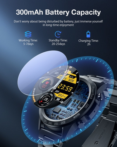 Imagem 7 de 10 de Relógio Smartwatch Blitzwolf Bw-hl4 - Pronta Entrega!