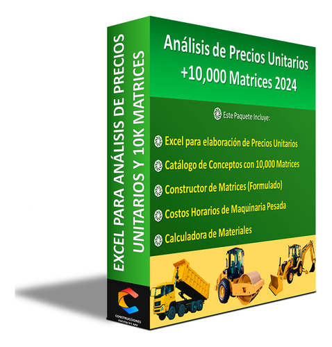 Libro X Análisis De Precios Unitarios De Construcción