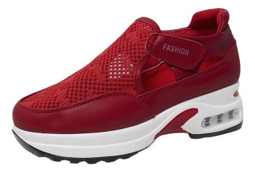 Zapatos Casuales Planos Transpirables Unisex Color Sólido