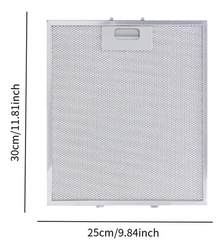 Filtro De Aceite De Cocina De Acero Inoxidable Range Hood Fi