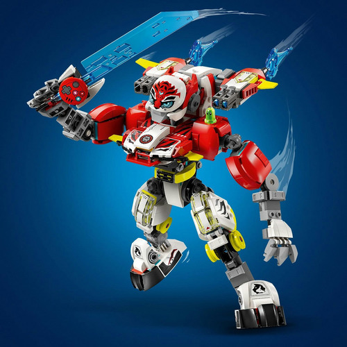 Bloques y figuras para armar Dreamzzz Mech Tigre Y Auto Rugiente 1006 Pzs 71497 Lego