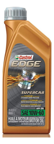 Aceite Castrol Edge 10w60 1l Sintético Parat