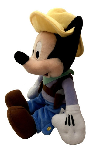 Imagem 2 de 4 de Boneco Pelúcia Mickey Cowboy Explorador Disney Original