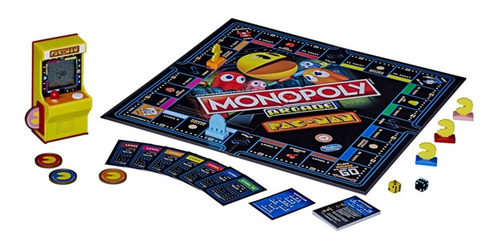 Imagem 3 de 4 de Jogo De Tabuleiro Monopoly Arcade Pac Man Hasbro E7030