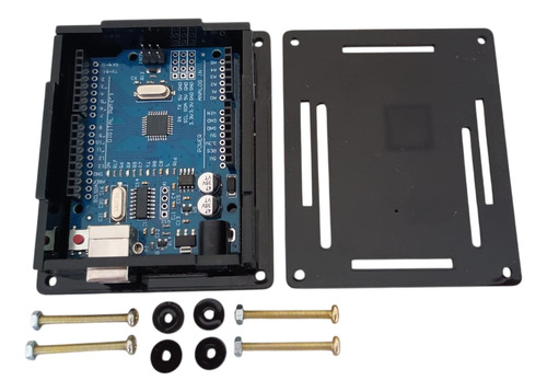 Case Caixa Protetora Para Arduino Uno Em Acrílico