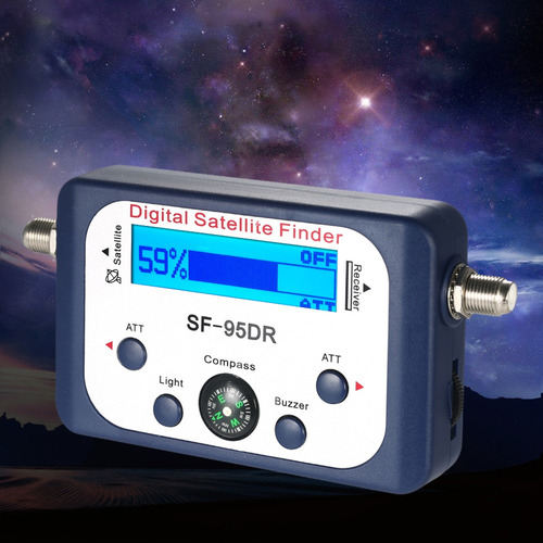 Medidor De Busca De Satélite, Monitor De Bússola, Mini Satfi
