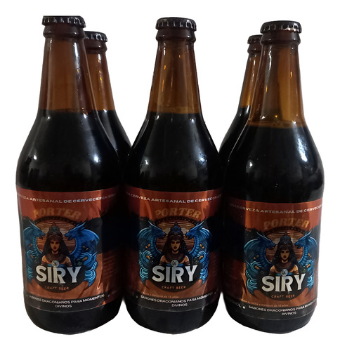 Cerveza Artesanal Siry Porter 500ml - Six Pack