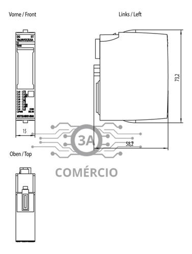 6es7132-6bh01-0ba0 Et 200sp Digital Output 16dq Siemens