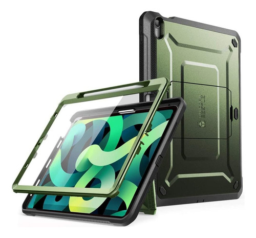 Funda Protectora Para iPad Air 5 (2022) 10.9 Pulgadas Verde