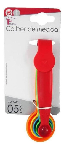 Conjunto De Colheres Medidoras Para Cozinha Colher 5 Medidas