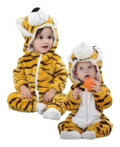 Pijama Enterizo Disfraz Kigurumi Animalito Para Bebe Variado