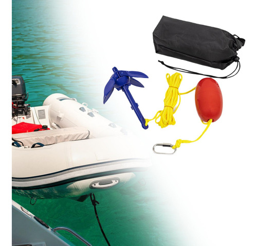 Ancla Plegable Para Barco, Ancla Para Barco Pequeño, Kit De
