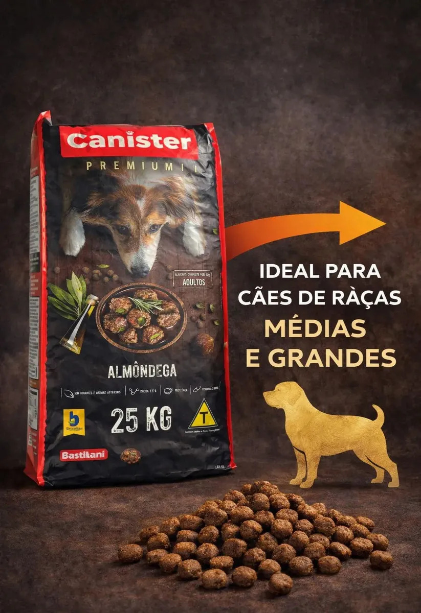 Ração Para Cachorro Adulto Completo Super Dog 25 Kg