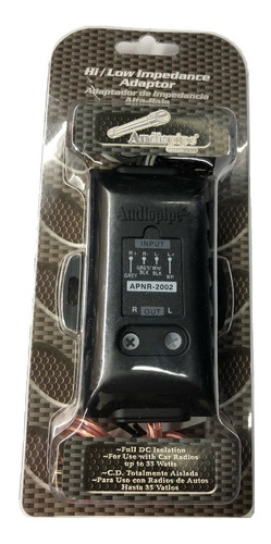 Adaptador Alta - Baja Impedancia Audiopipe Apnr2002