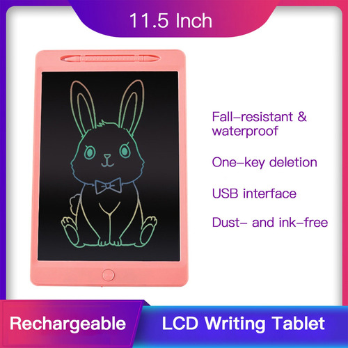 Tableta De Escritura Con Pantalla Lcd Y Regalos Recargables