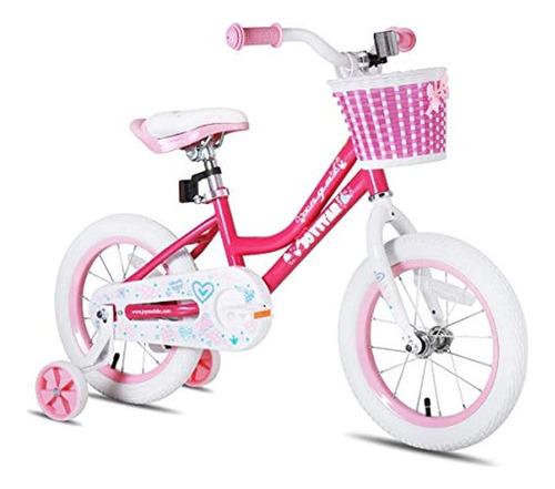 Bicicleta Para Chicas Joystar Con Ruedas De Entrenamiento Pa