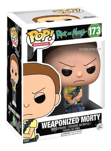 Funko Rick And Morty Morty Funko 173 Original Scarlet Kids